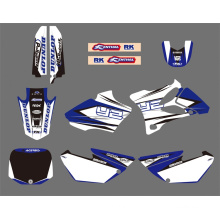 0025 новый стиль графики команды & стола Наклейки Наклейки комплекты для 2002 2003 2004 2005 2006 2007 08 09 10 2011 2012 мотоцикл YAMAHA Yz85